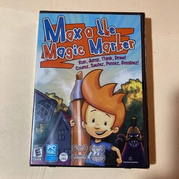 2010 Max and the Magic Marker PC CD ROM Game New - Picture 1 of 2